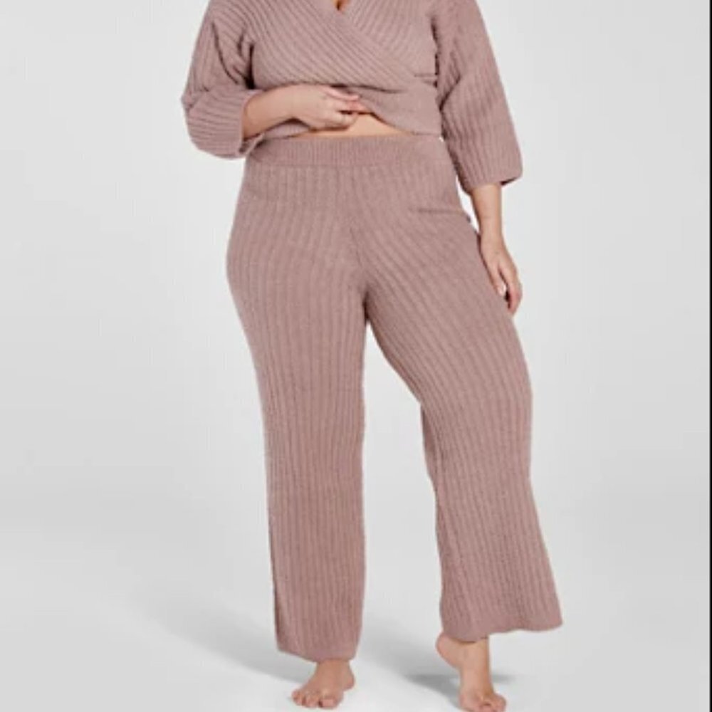 #13❤️ THE CUDDLE RIBBED KNIT PANTS FASHION TO FIGURE